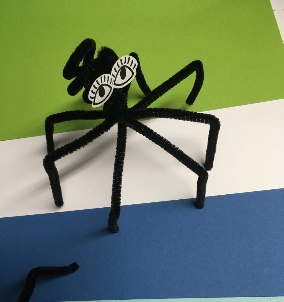 "Anansi Spider" Craft Making In The Three Hares Gallery Cowper