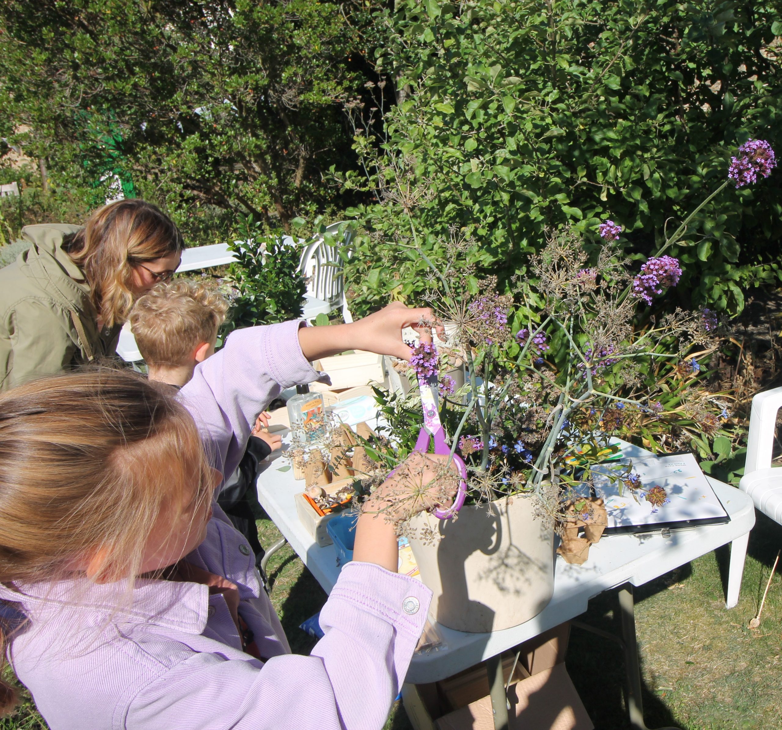 Garden craft activities